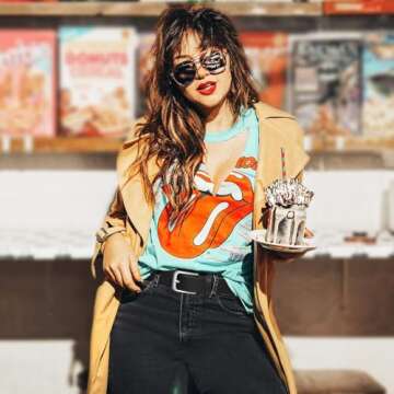 WHIPPY Women Casual Leather Belt for Jeans, Fashion Ladies Waist Dress Belt (Fit Waist Size 32-37 In...