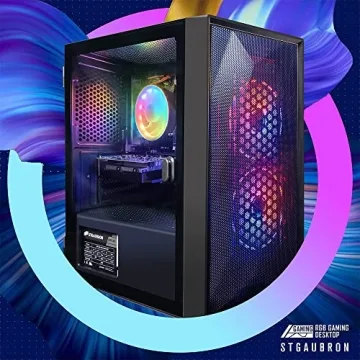STGAubron Gaming PC with Intel i5 and 16GB RAM