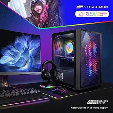 STGAubron Gaming PC with Intel i5 and 16GB RAM