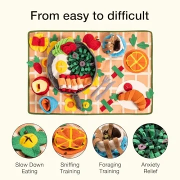 Snuffle Mat for Dogs - Engage Your Pet in Foraging Fun
