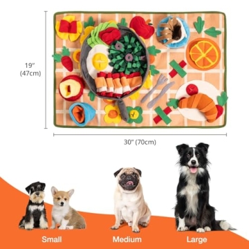 Snuffle Mat for Dogs - Engage Your Pet in Foraging Fun