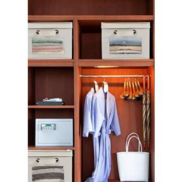 MaidMAX Storage Cube Set with Clear Window and Lids