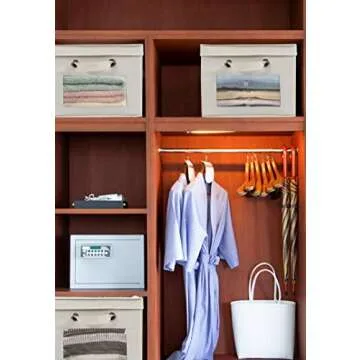 MaidMAX Storage Cube Set with Clear Window and Lids