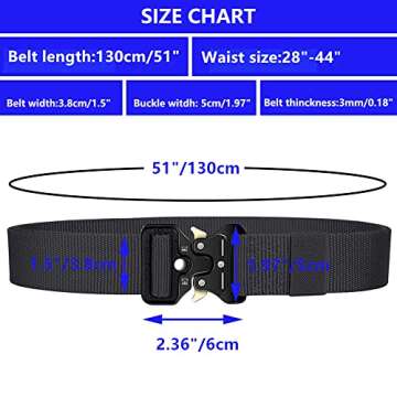 Ginwee Tactical Belts: Quick-Release & Multi-Purpose Style
