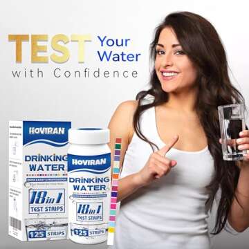 125 ct Drinking Water Test Strips for Home Testing