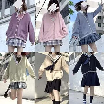 Tremour Women V-neck Plus Size Cardigan for Every Occasion