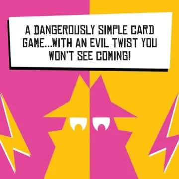 Danger Danger by Exploding Kittens - 2-8 Players - Ages 7+ - 10 Minutes to Play - Fast Paces Strategic Card Game - Party Game, Ideal for Party, Family Night, Kid and Adult