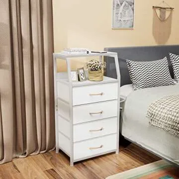 Elegant 4-Drawer Dresser for Versatile Storage Solutions