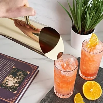 Elegant Viski Gold Pitcher for Perfect Drinks and Decor