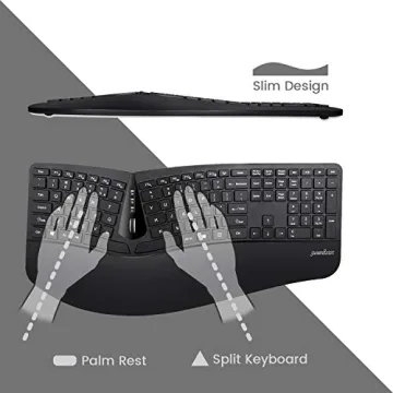 Buy Perixx Periduo-605 Ergonomic Wireless Keyboard and Mouse