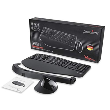 Buy Perixx Periduo-605 Ergonomic Wireless Keyboard and Mouse