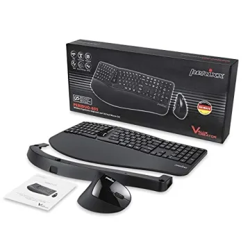 Buy Perixx Periduo-605 Ergonomic Wireless Keyboard and Mouse
