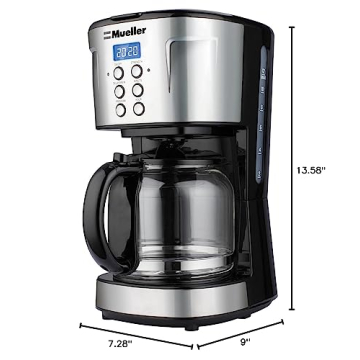 Mueller Ultra Coffee Maker 12-Cup Programmable Machine