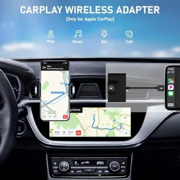 Teeran Wireless CarPlay Adapter - Easy Setup, Universal Fit