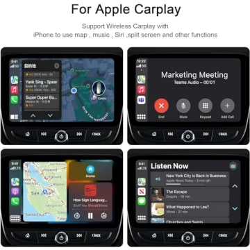 Teeran Wireless CarPlay Adapter - Easy Setup, Universal Fit