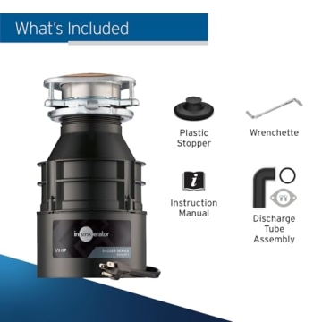 InSinkErator Badger 1 Garbage Disposal 1/3 HP with Cord