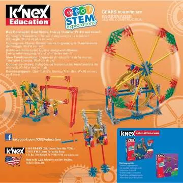 K'NEX Education Gears Building Set for STEM Learning
