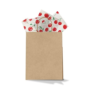 Cherries Printed Tissue Paper for Gift Wrapping and Bags