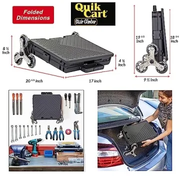 dbest Quik Cart for Stair Climbing and Easy Transport