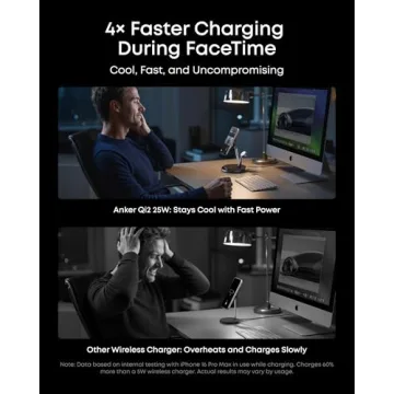 Anker 3-in-1 MagSafe Charger with Smart Display