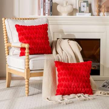Qeokfgl Valentines Pillow Covers for Romantic Decor