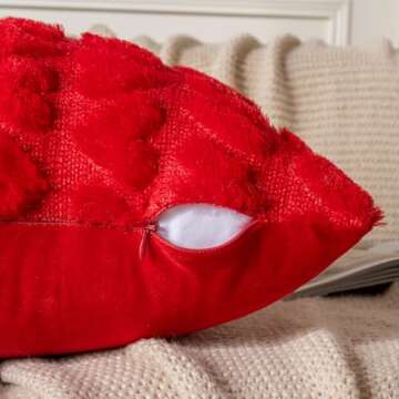 Qeokfgl Valentines Pillow Covers for Romantic Decor