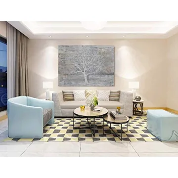 Yihui Arts Abstract Tree Canvas Prints - Modern Home Decor