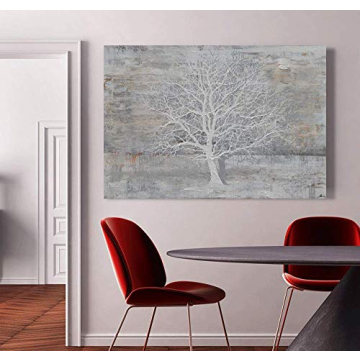 Yihui Arts Abstract Tree Canvas Prints - Modern Home Decor