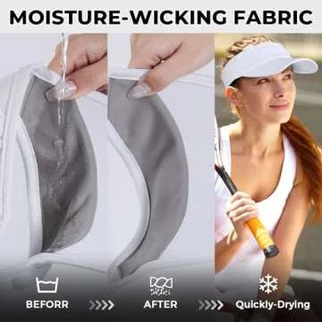 Sukeen Lightweight Sport Visor for Sun Protection