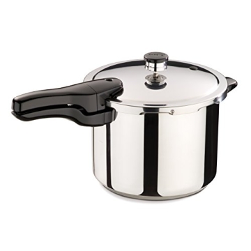 Presto 6-Quart Stainless Steel Pressure Cooker for Quick Meals