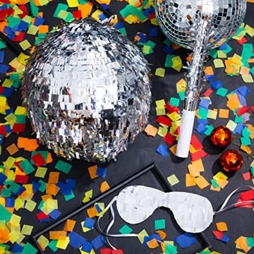 Lewtemi Disco Ball Piñata Set for Fun Party Games and Decor
