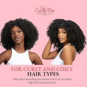 Camille Rose Mint Condition Braid Gel, with Aloe and Sea Moss, for Moisture, Shine, and Curly to Coily Hair Types, 12 oz