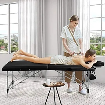 Giantex Portable Massage Table - Adjustable and Lightweight