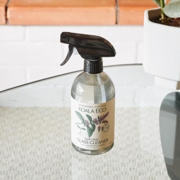Eco-Friendly Plant-Based Glass Cleaner with Peppermint Oil