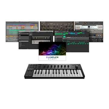 Native Instruments Komplete Kontrol M32 Controller Keyboard, 6.57 x 18.7 x 1.96 inches