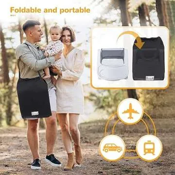 2-in-1 Baby High Chair and Booster Seat for Dining