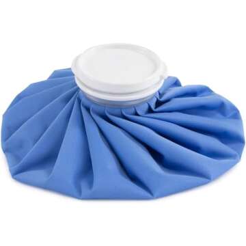 MUELLER Sports Medicine Reusable Ice Pack, Cold Bag for Injuries and Pain Relief, Cold Therapy, Blue...