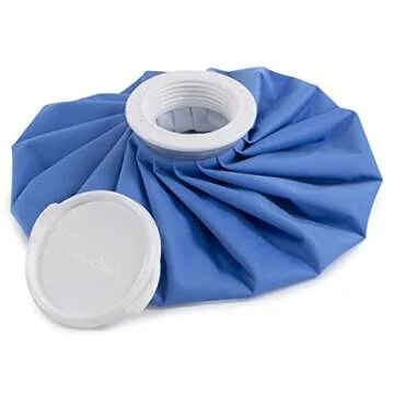 MUELLER Sports Medicine Reusable Ice Pack, Cold Bag for Injuries and Pain Relief, Cold Therapy, Blue, 9 Inch Bag