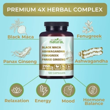 4-in-1 Organic Herbal Supplement for Energy and Balance