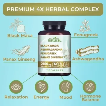 4-in-1 Organic Herbal Supplement for Energy and Balance