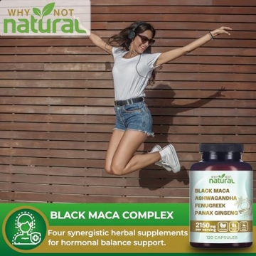 4-in-1 Organic Herbal Supplement for Energy and Balance