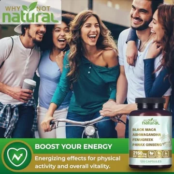 4-in-1 Organic Herbal Supplement for Energy and Balance