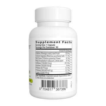 BiOptimizers Herbal Power Flush - Extra Strength Digestive Cleanse - Eliminate Toxins Improve Bowel Digestion - Bloating Discomfort Relief for Adults - 90 Capsules