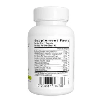 BiOptimizers Herbal Power Flush - Extra Strength Digestive Cleanse - Eliminate Toxins Improve Bowel Digestion - Bloating Discomfort Relief for Adults - 90 Capsules