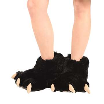 Lazy One Animal Paw Slippers for Cozy Fun at Home