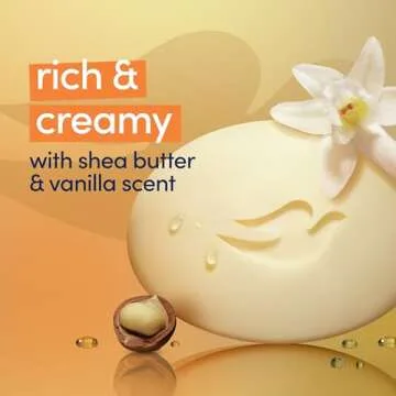 Dove Beauty Bar Soap Shea Butter, 8 Count