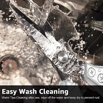 ONEBOM Kitchen Shears 2 Pack Heavy Duty Scissors Set