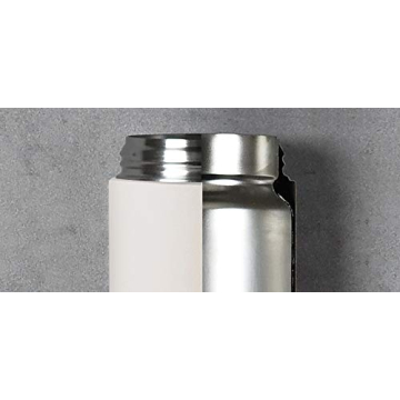 KINTO 21095 Day-off Tumbler, 16.9 fl oz (500 ml), Khaki, Double Wall Vacuum Construction, Hot and Cold Insulation, Water Bottle