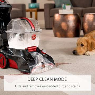 Hoover PowerScrub Elite Pet Upright Carpet Cleaner Machine, Lightweight Deep Cleaning Carpet Shampoo...