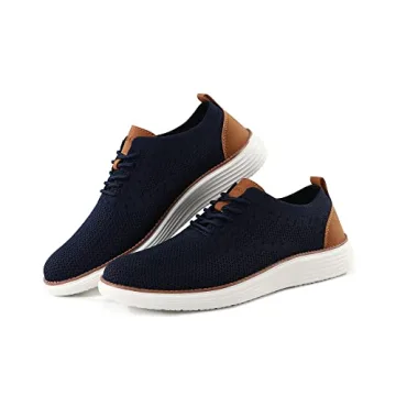 VILOCY Men's Dress Sneakers Lightweight Casual Fashion Shoes